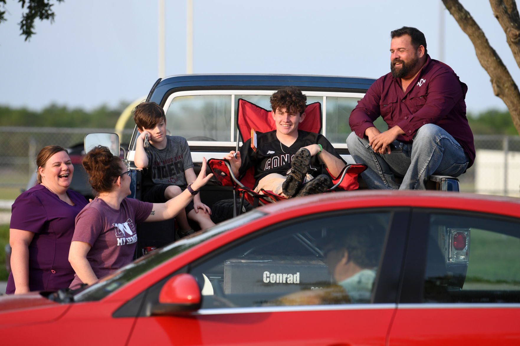 A&M Consolidated baseball Senior Night